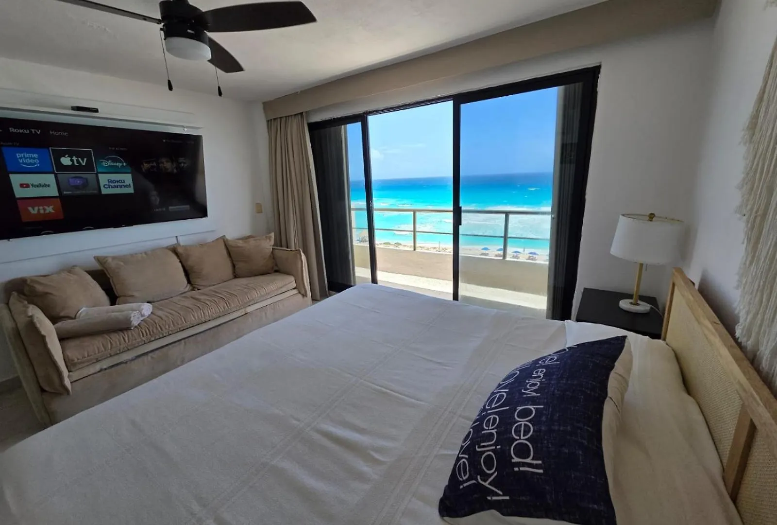 Perfect Vacation Getaway,Ocean View,Wifi, Beach Cancun